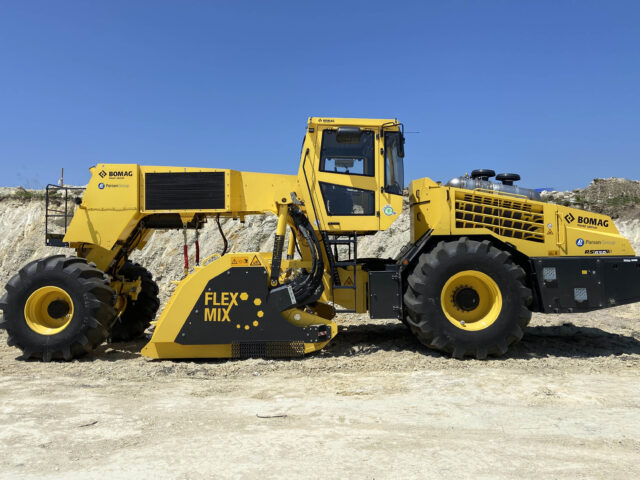 PAR-SAN Yapı, BOMAG RS 650-2 Yol Stabilizeri İle Yol Yapımında Verimliliği Artırıyor!