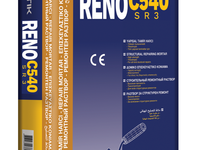 Bostik’ten Beton Onarımlarında Yeni Güç: RENO C540 SR3