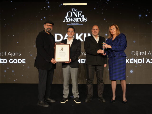 DAIKIN TÜRKİYE, THE ONE AWARDS’TA BEŞİNCİ KEZ “YILIN İTİBARLISI” SEÇİLEREK BÜYÜK ÖDÜLÜ KAZANDI   