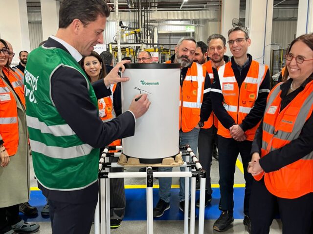 Baymak Yeni Boyler Üretim Hattını Devreye Aldı