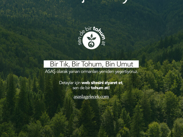 ASAŞ “Sen de Bir Tohum At” Projesiyle  Doğayı Yeniden Yeşertmeye Devam Ediyor