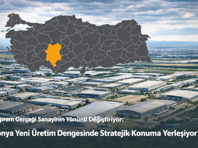 Deprem Gerçeği Sanayinin Yönünü Değiştiriyor: Konya Yeni Üretim Dengesinde Stratejik Konuma Yerleşiyor