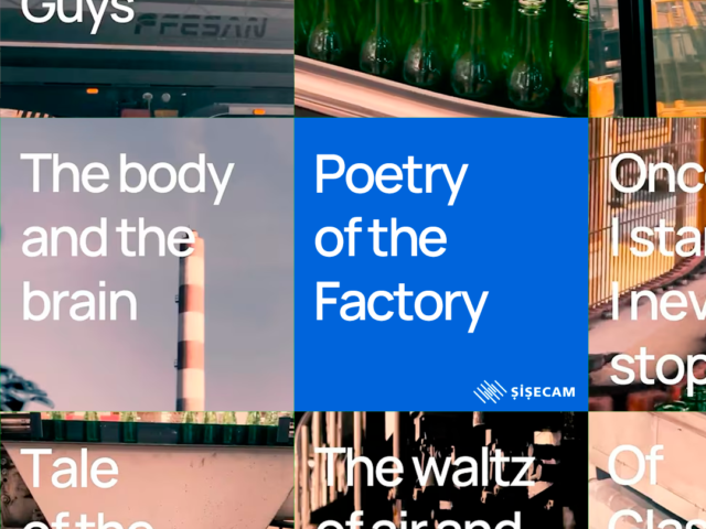 Şişecam, Ödüllü projesi “Poetry of the Factory” ile B2B İletişimde Yeni Bir Dönem Başlatıyor
