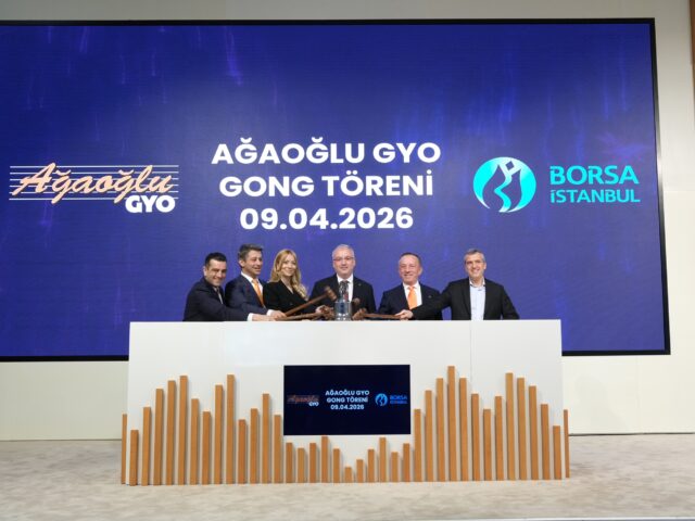 Ağaoğlu GYO Borsa İstanbul’da işlem görmeye başladı