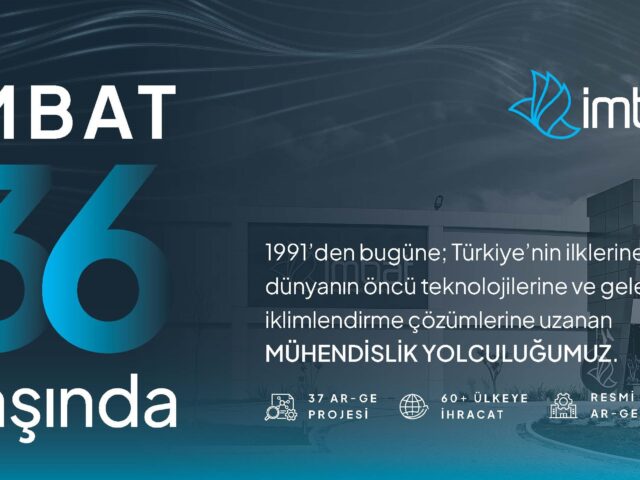 YERLİ MÜHENDİSLİĞİN KÜRESEL BAŞARISI: İMBAT 36 YAŞINDA