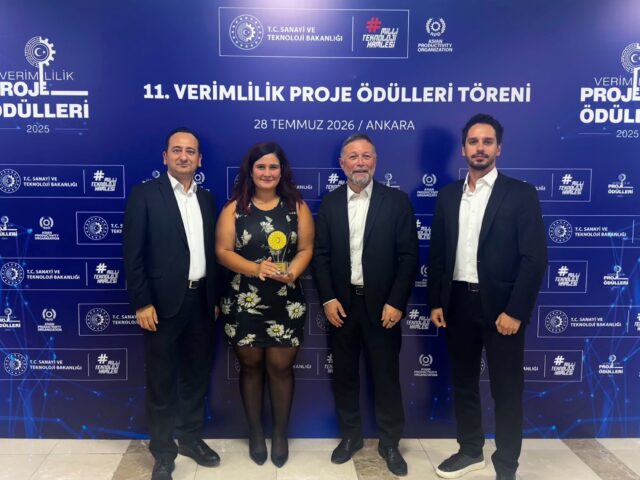 ASAŞ, 2025 Verimlilik Proje Ödülleri’nde Sürdürülebilir İnovasyon Projesiyle   Ar-Ge Kategorisi Birincilik Ödülü’ne Layık Görüldü