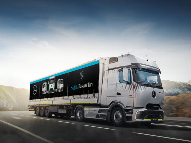 Mercedes-Benz Türk’ün Sağlık Bakım Tırı Projesine Stevie Awards’tan 2 Gold Ödül