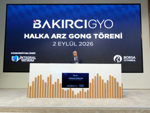 Borsa İstanbul’da gong Bakırcı GYO için çaldı