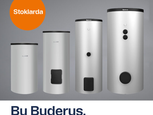 Buderus B Enerji Sınıfındaki Yeni Boyler Serilerini Kullanıma Sunuyor