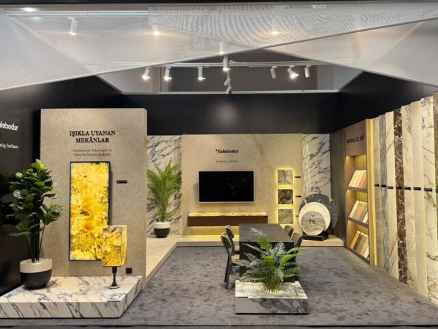 Mobilya Tasarımında Porselen Dönemi:  Kalebodur, Furnishings & Design Istanbul’a Damgasını Vurdu