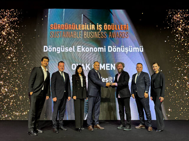 OYAK Çimento’ya “Döngüsel Ekonomi Dönüşümü” Ödülü